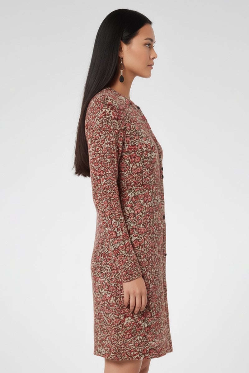 Harmont & Blaine Women Allover Print Shirt Dress, Multicolor - Image 5